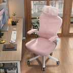 Ergonomic Black Swivel Office Chair High Back