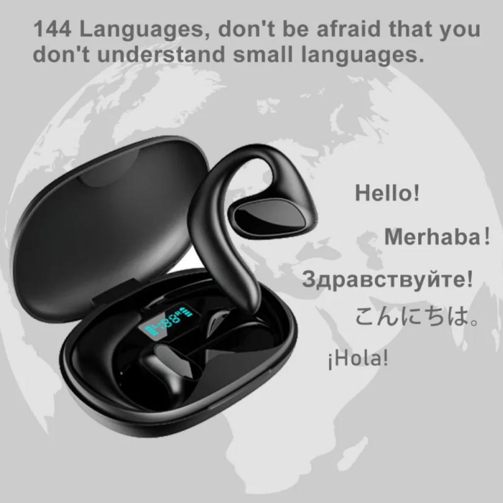 Bluetooth Smart Translation Earbuds | Real-Time Two-way Translation