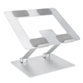 Ergonomic Foldable Laptop Stand for Desk – Silver, Fits up to 17.3"