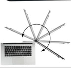 13.3-inch laptop with detachable screen displaying colorful screen and 1080p Full HD resolution.
