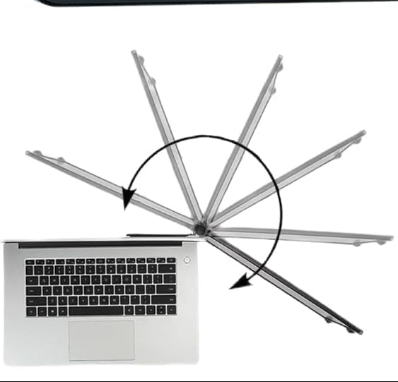 13.3-inch laptop with detachable screen displaying colorful screen and 1080p Full HD resolution.