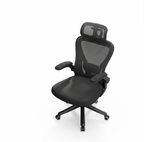 Ergonomic Black Swivel Office Chair High Back