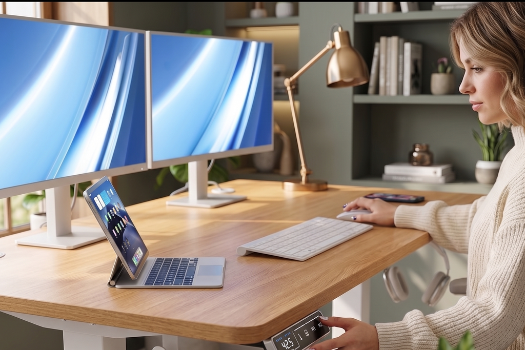 Height-Adjustable Standing Desk