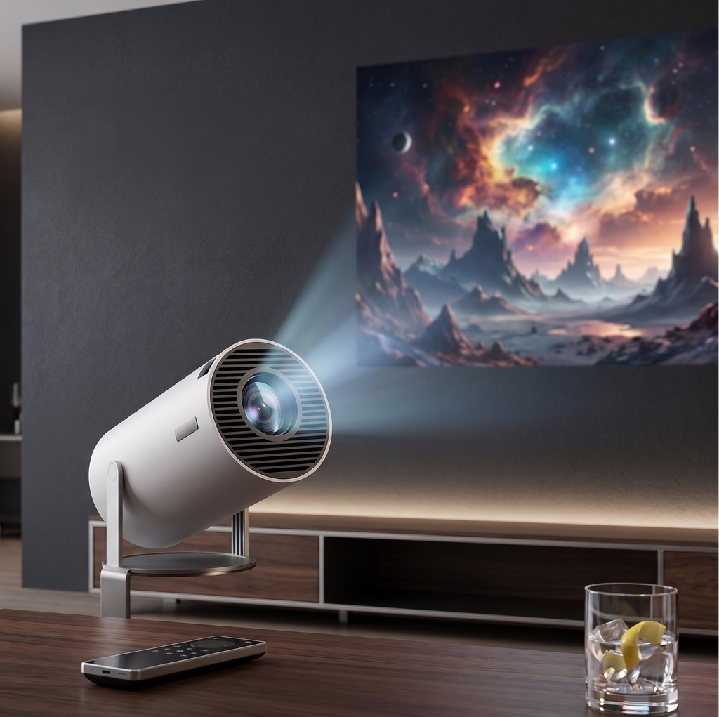 Portable Movie Projector 720P HD Resolution