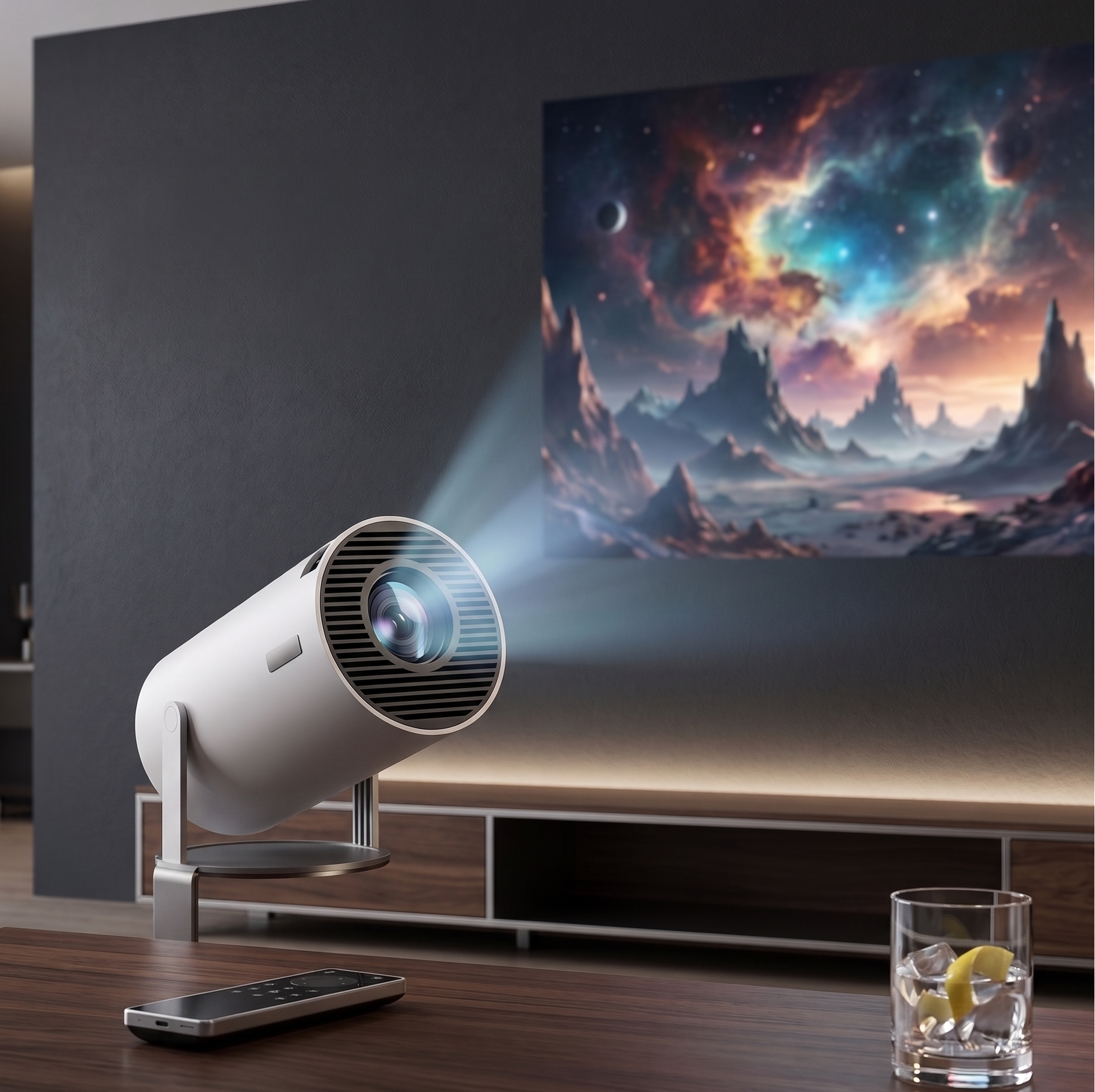 Portable Movie Projector 720P HD Resolution
