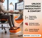 Ergonomic Anti-Fatigue Footrest Massage Mat