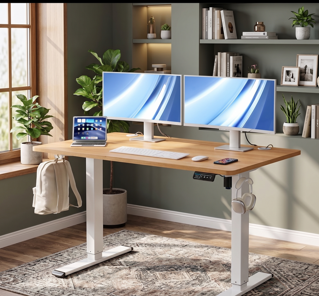 Height-Adjustable Standing Desk