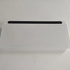 Glass Desk Whiteboard with Storage & Keyboard Stand