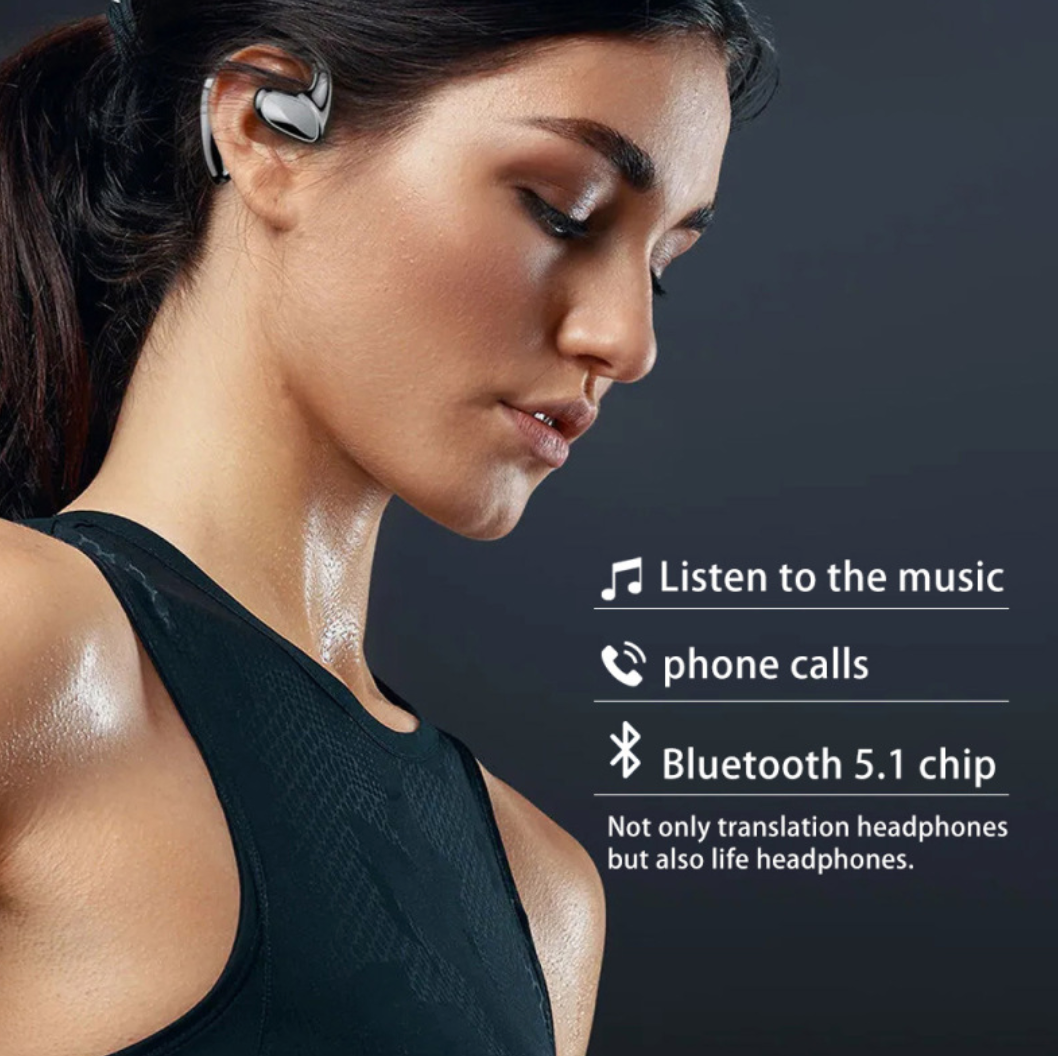 Bluetooth Smart Translation Earbuds | Real-Time Two-way Translation